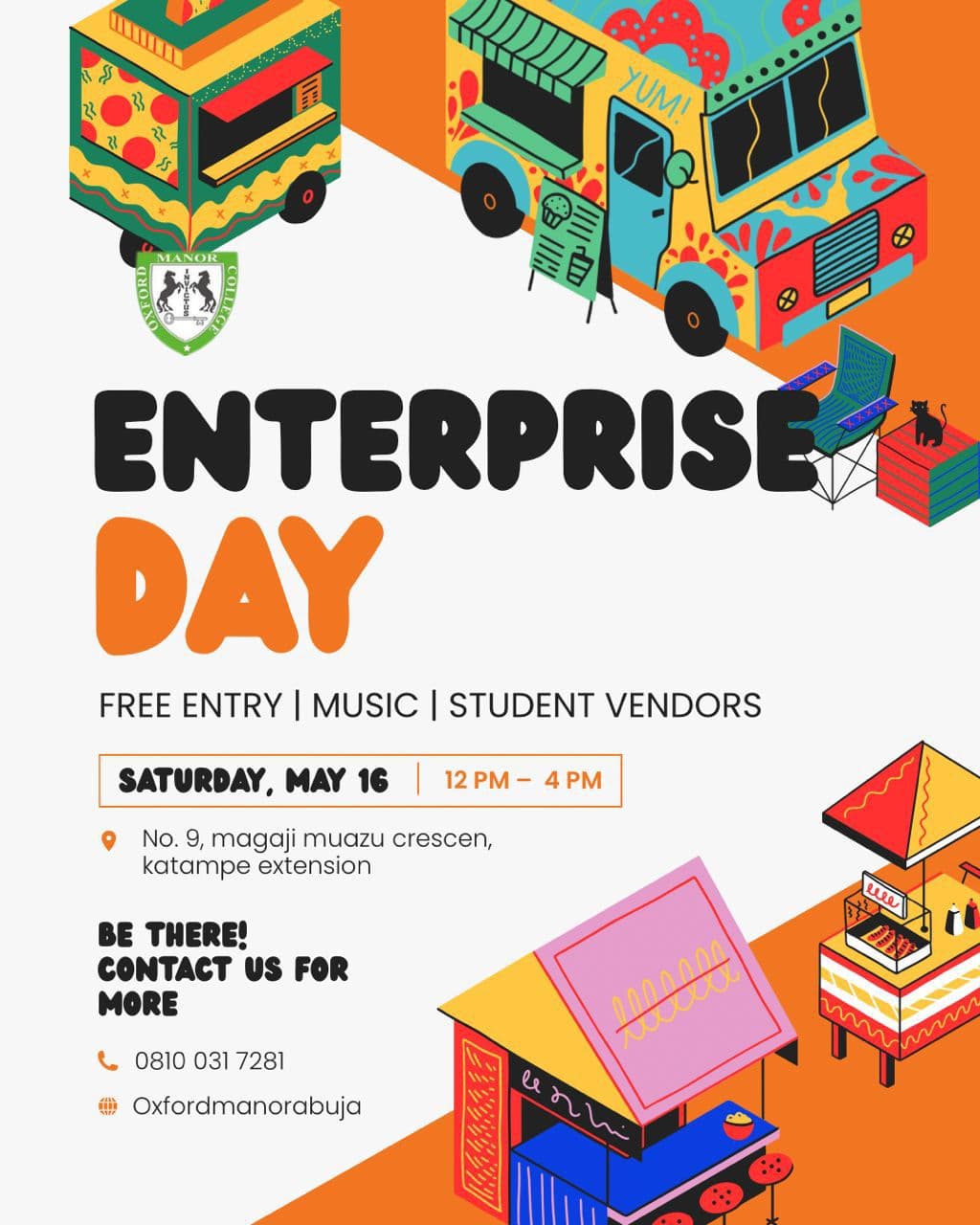 Enterprise Day at Oxford Manor College